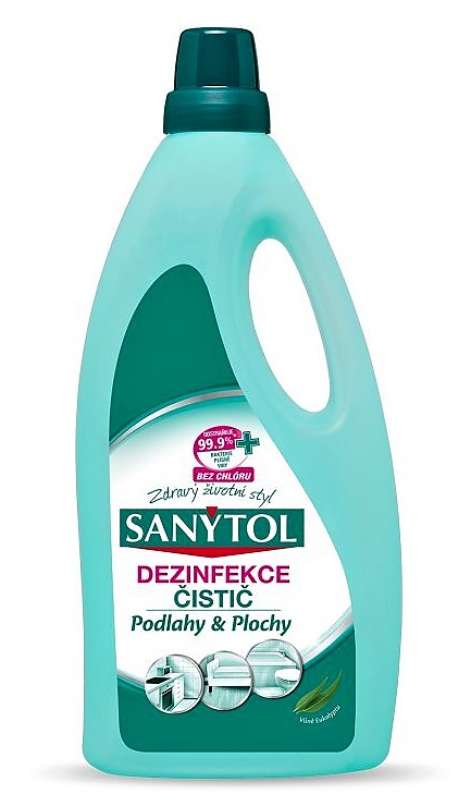 SANYTOL DEZINFEKCE čistič PODLAHY & PLOCHY 1l