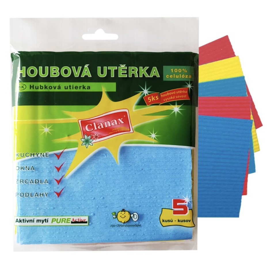 Houbová utěrka 5ks