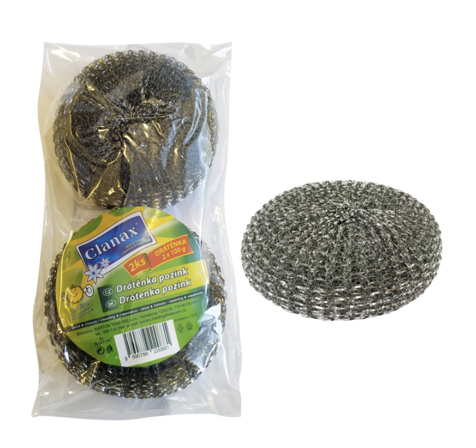 Drátěnka POZINK 2x100g