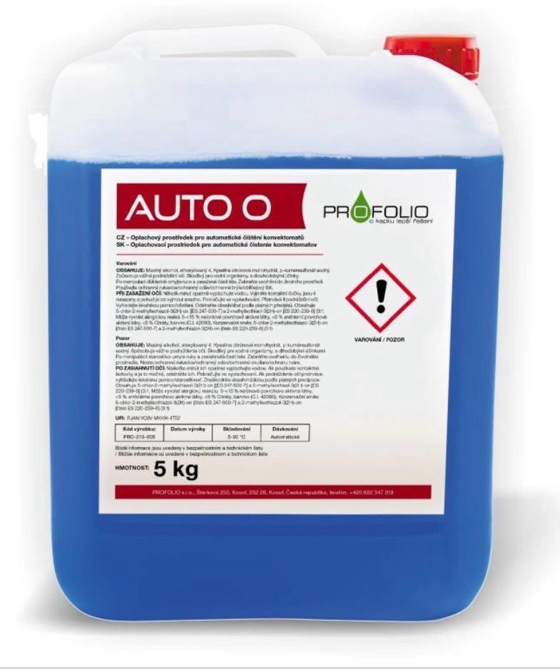 AUTO O Prostředek na automatické oplach konvektomatů 5L