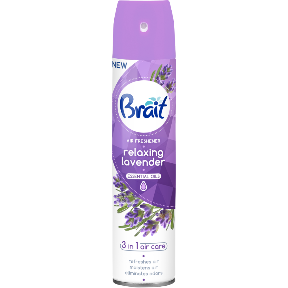 Brait osvěžovač vzduchu NEW Relaxing lavender 300 ml