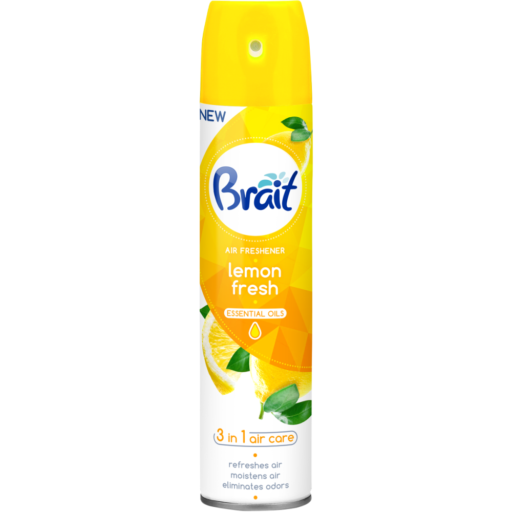 Brait osvěžovač vzduchu NEW Lemon fresh 300 ml