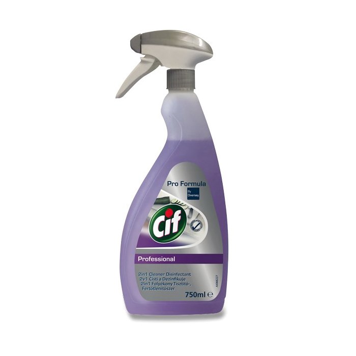 Cif Professional čistič / dezinfekce - 750 ml s rozprašovačem