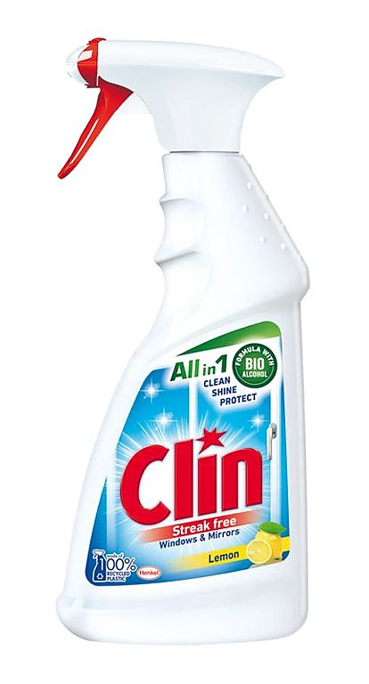 CLIN WINDOWS & GLASS LEMON 500ml s rozprašovačem