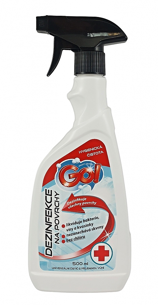 GO! DEZINFEKCE NA POVRCHY 500ml