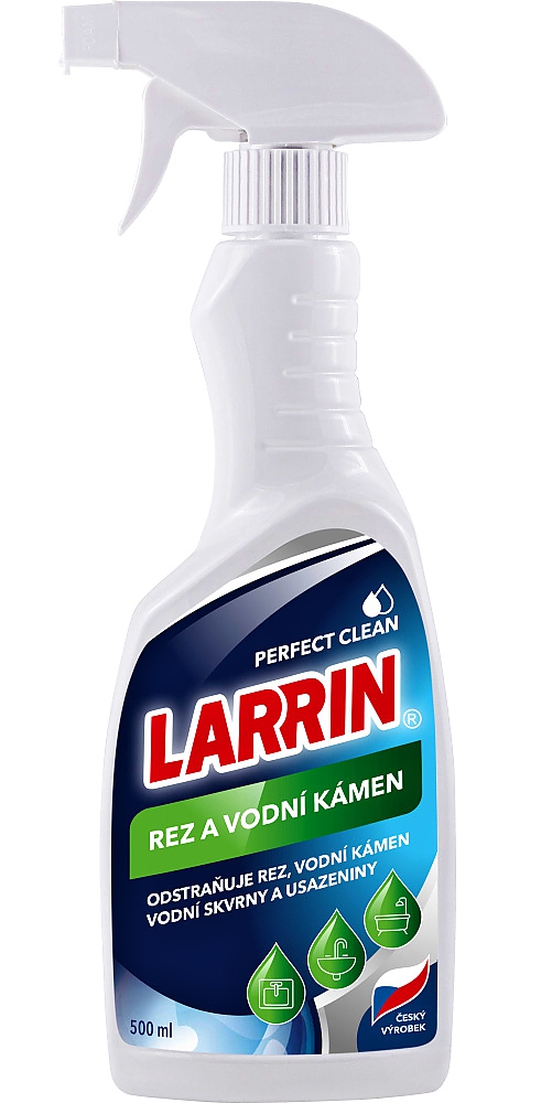 LARRIN na rez a vodní kámen 500ml s rozprašovačem