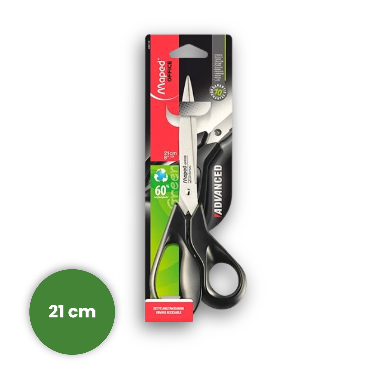 Nůžky Maped Advanced Green 21cm [1 ks]