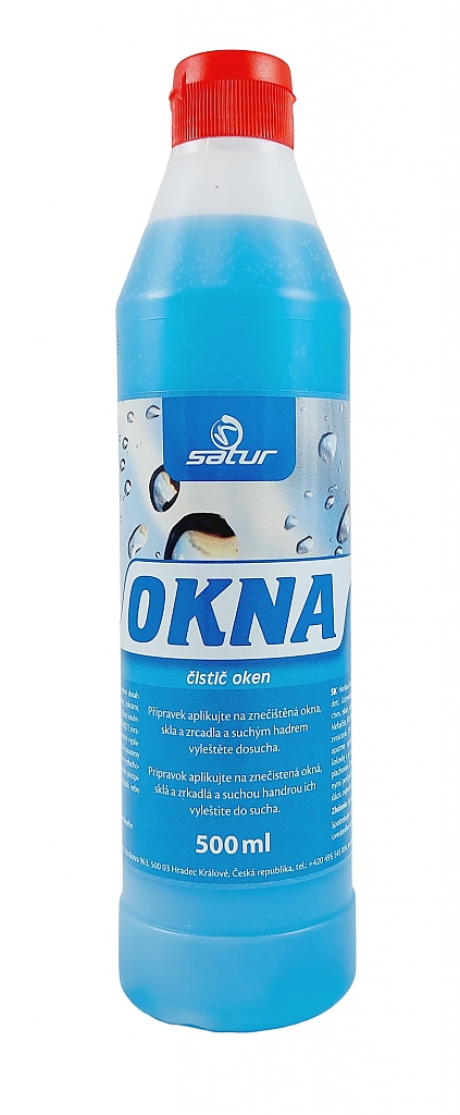 SATUR OKNA čistič oken 500ml