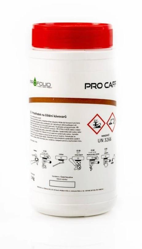 PRO CAFF 1kg Prostředek na čištění kávovarů