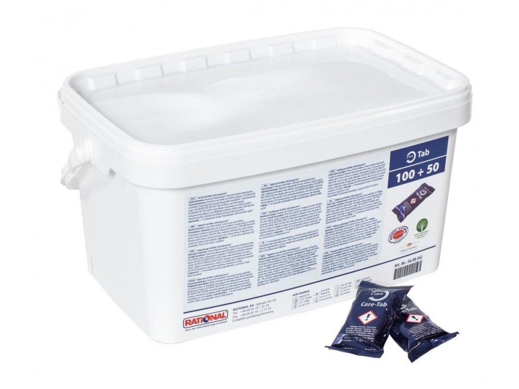 Tablety RATIONAL oplachové CareControl 150ks modré