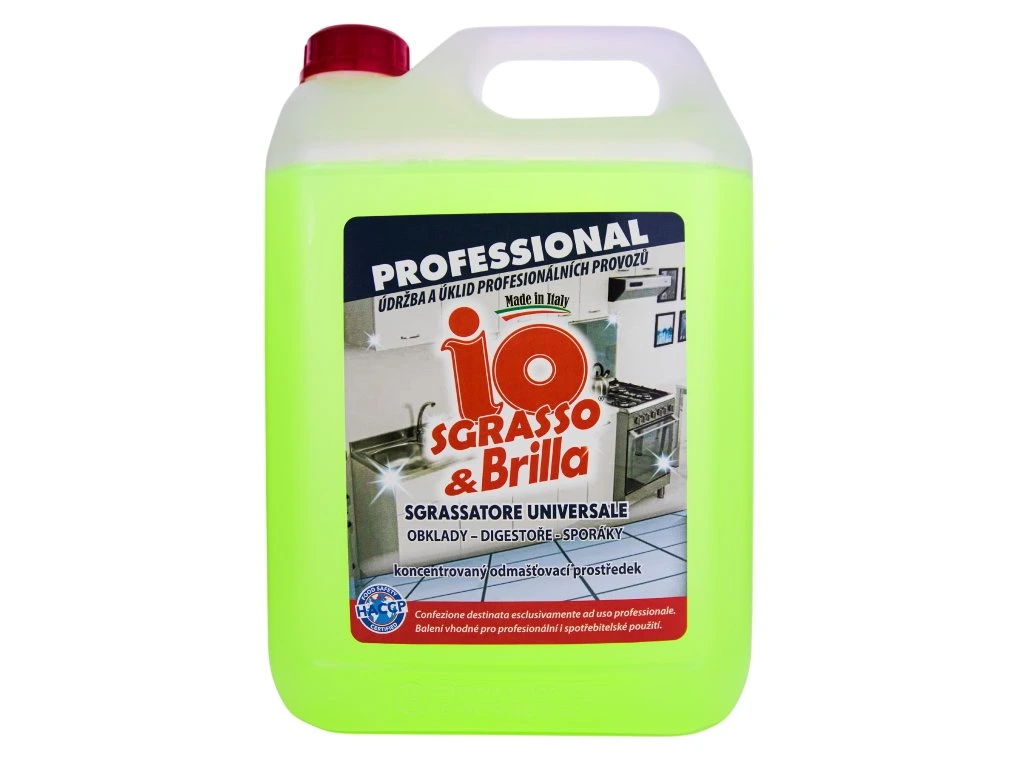 iO SGRASSO & Brilla odmašťovač 5l