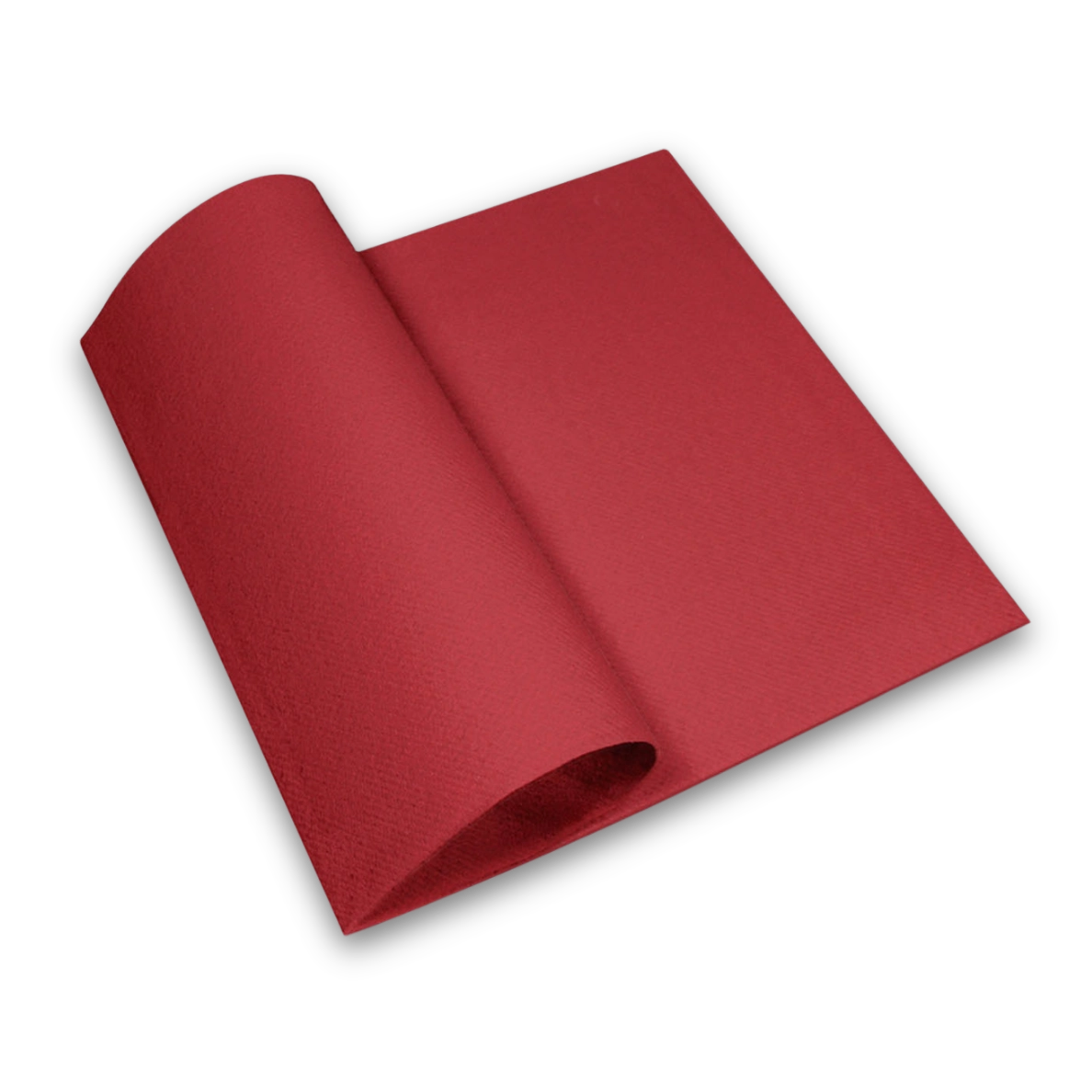 Ubrousky AIRLAID/it 40 x 40 cm, odstín červená ROSSO [50 ks]