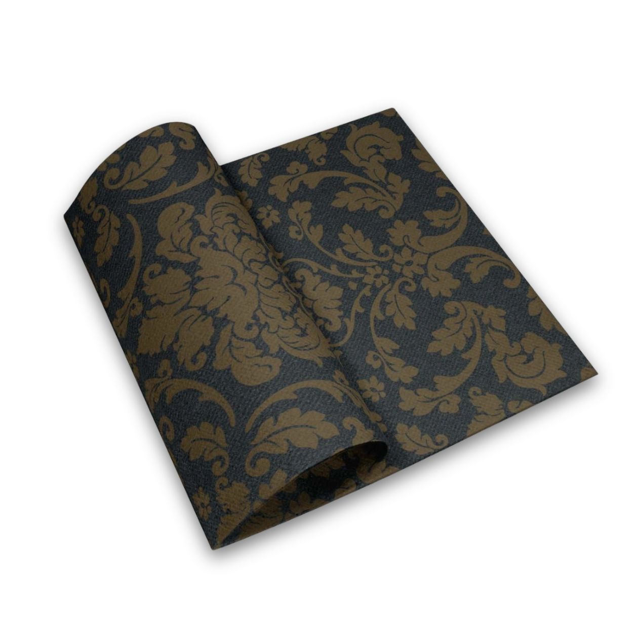 Ubrousky AIRLAID/it 40 x 40 cm, se vzorem VICTORIA NERO [50 ks]