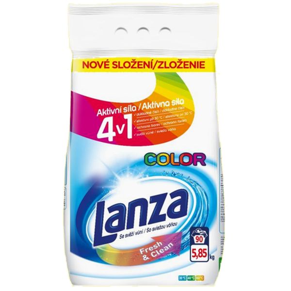 LANZA COLOR 5,85kg na barevné prádlo 90PD