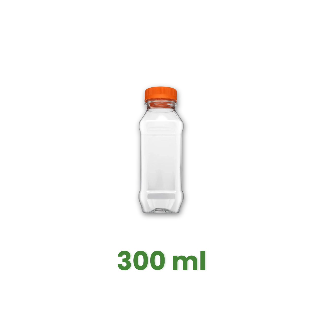PET Láhev 300 ml FRESH, čirá s uzávěrem [200 ks]