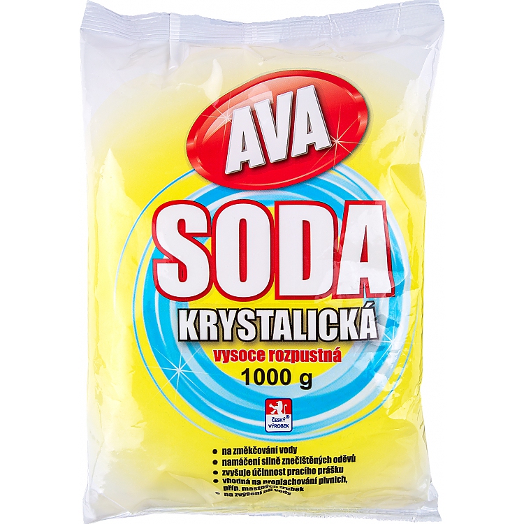 SODA KRYSTALICKÁ 1kg změkčení prádla