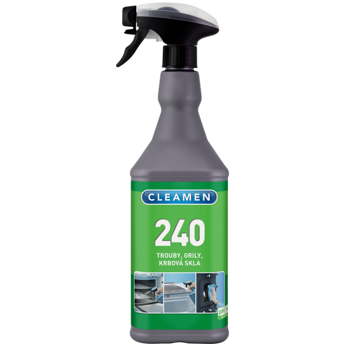 CLEAMEN 240, 1,1 kg trouby, grily, krbová skla