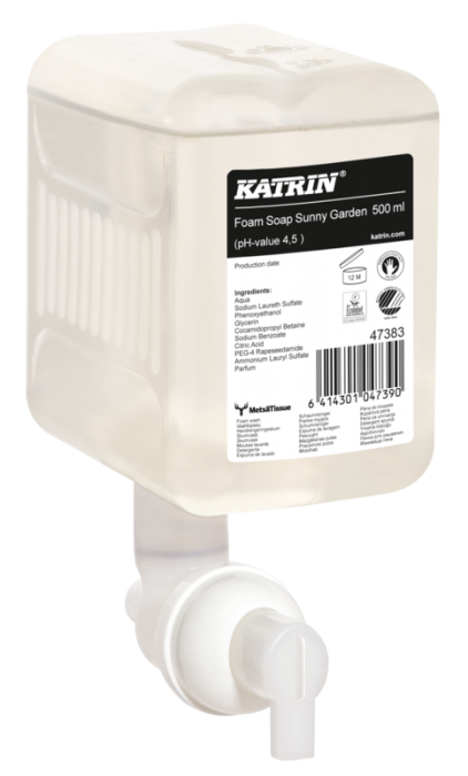 Pěnové mýdlo na ruce KATRIN Sunny Garden 500 ml