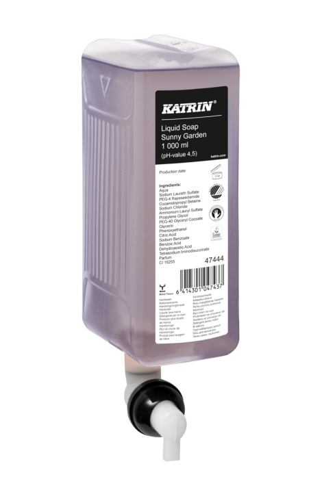 Tekuté mýdlo na ruce KATRIN Sunny Garden 1000 ml