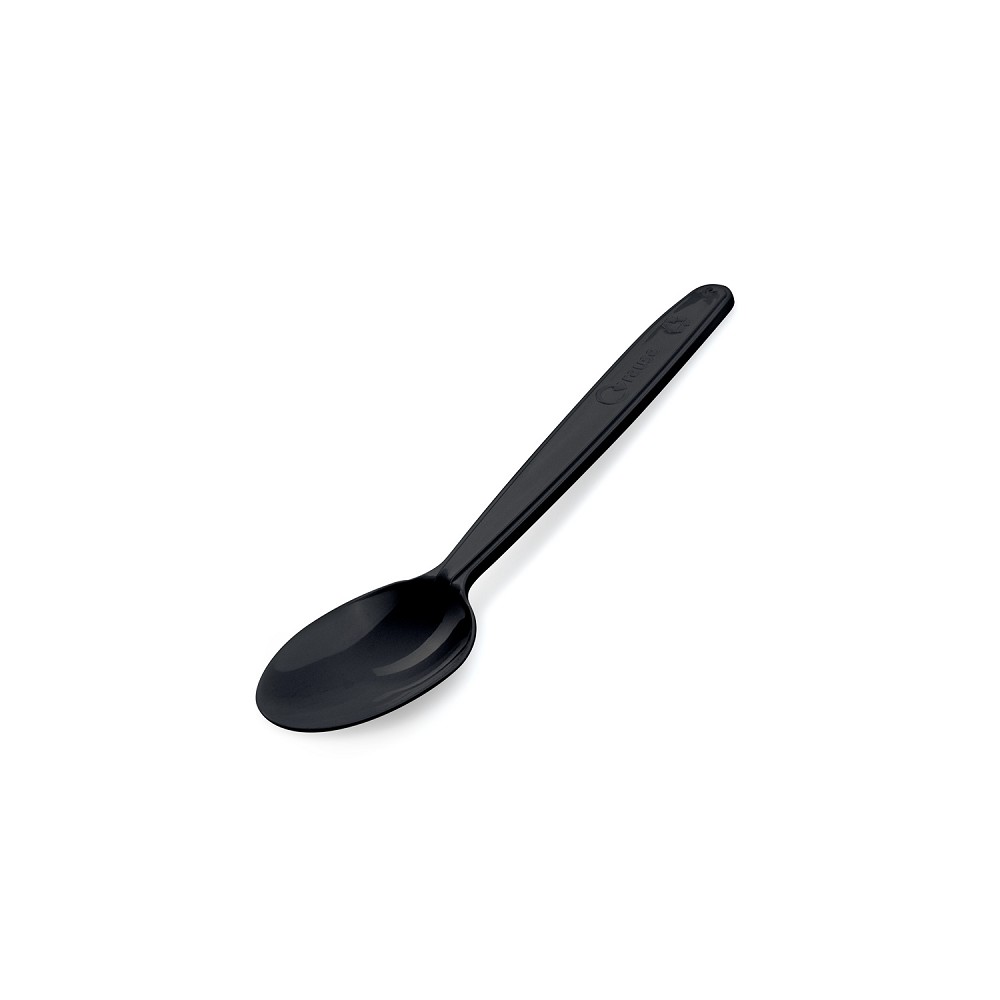 Kávová lžička (PP) vratná černá 13cm [50 ks]