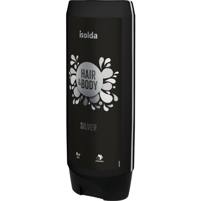 ISOLDA Silver hair&body 550 ml, CLICK&GO!