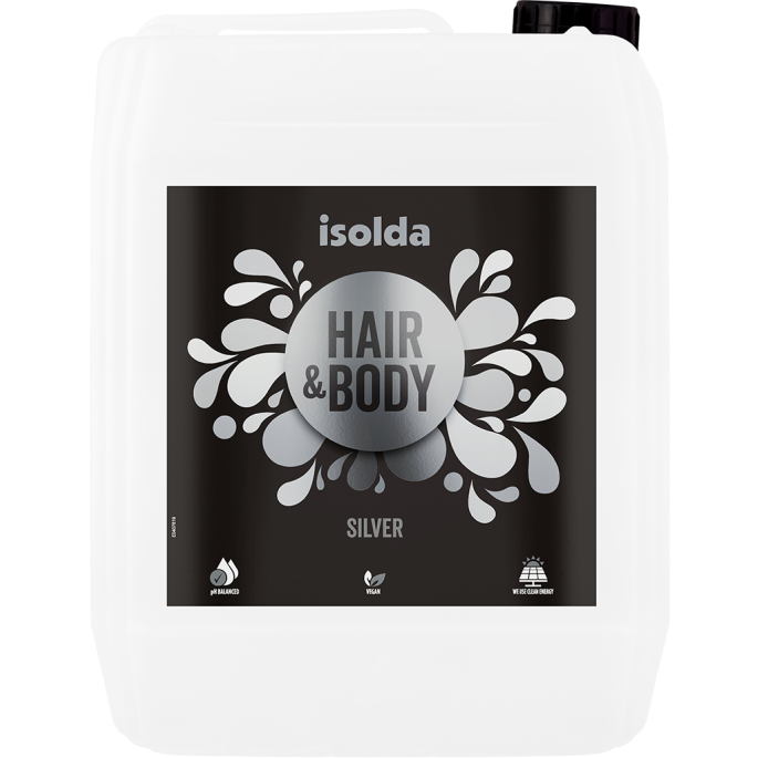 ISOLDA Silver hair & body 5 l