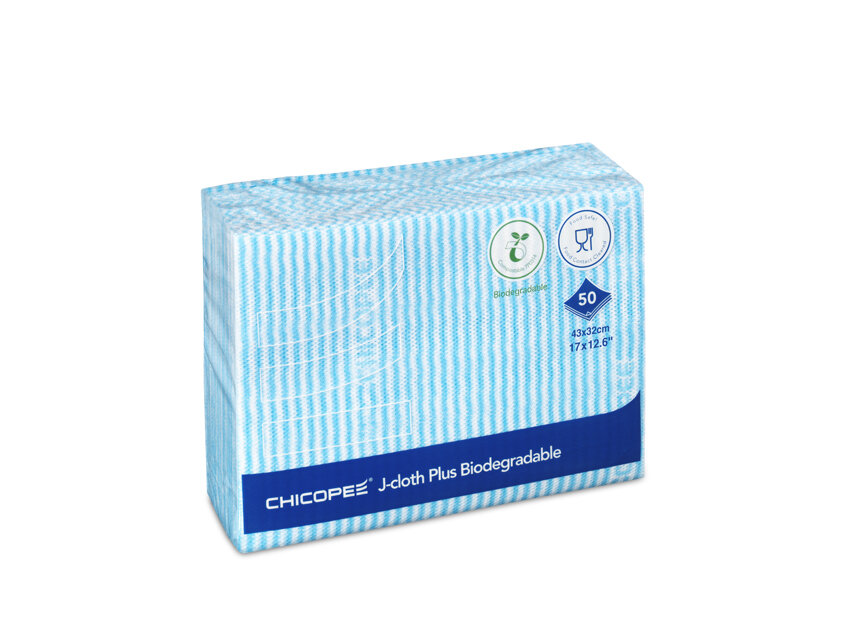 Chicopee útěrka CLOTH PLUS BIODEG MODRÁ 50ks