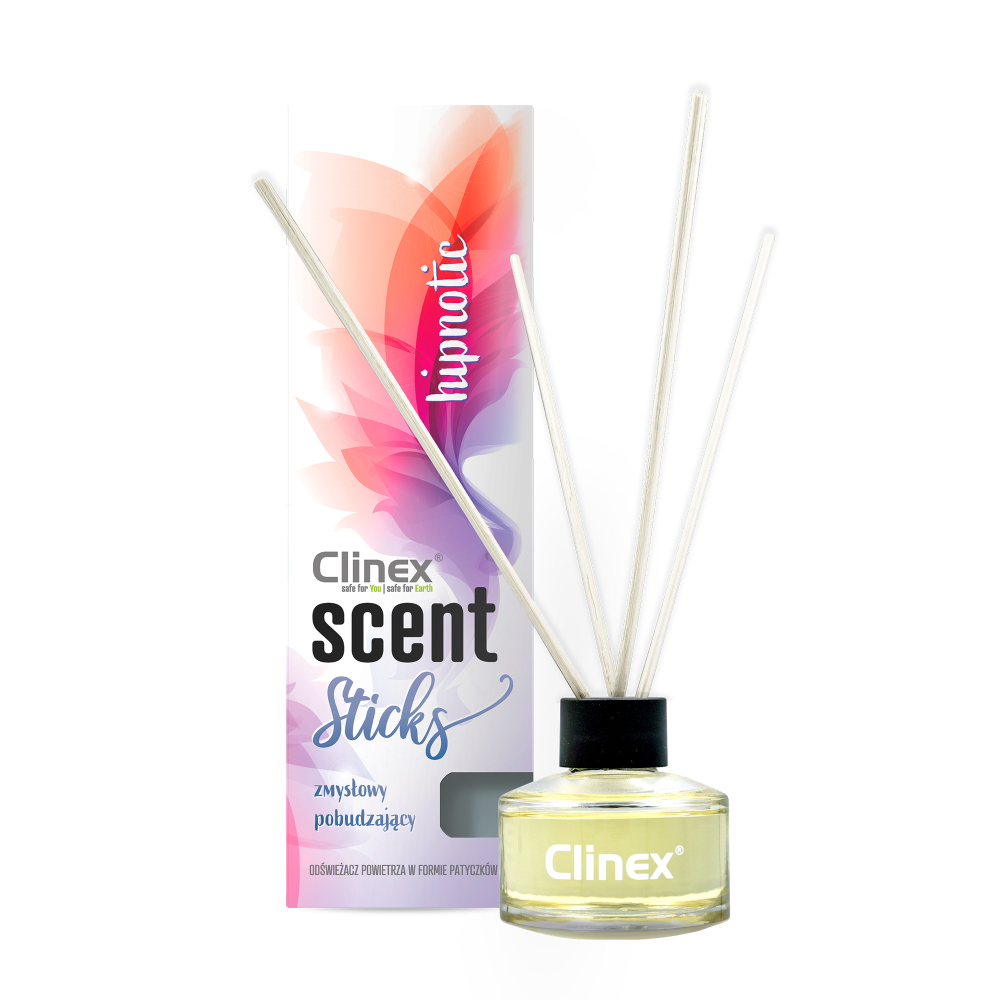 CLINEX scent Hipnotic 45ml– Vonné tyčinky s dlouhotrvající svěžestí