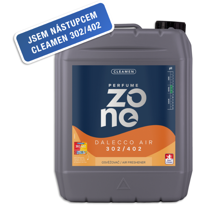 CLEAMEN PERFUME ZONE Dalecco air 302/402 5 l osvěžovač, neutralizátor pachů