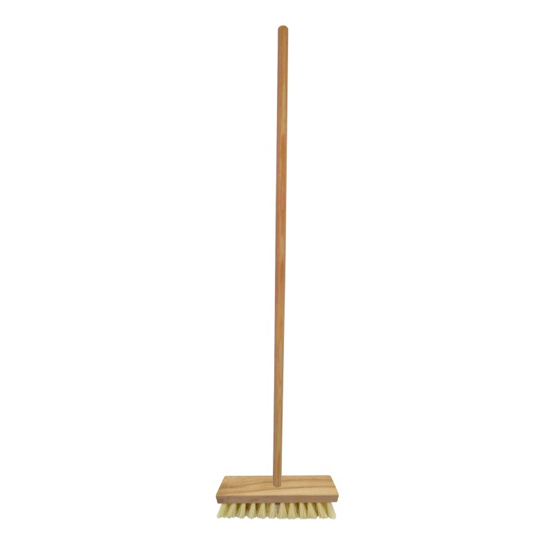 Kartáč "rýžák" dřevo s tyčí 130cm
