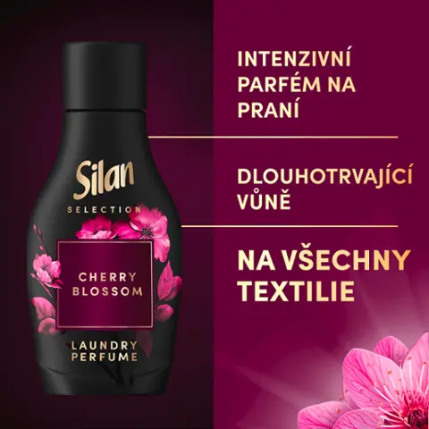 Parfém na praní Silan Selection Cherry Blossom 540ml