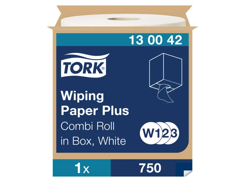 Tork papírová utěrka v boxu 130042 Plus W1/W2/W3