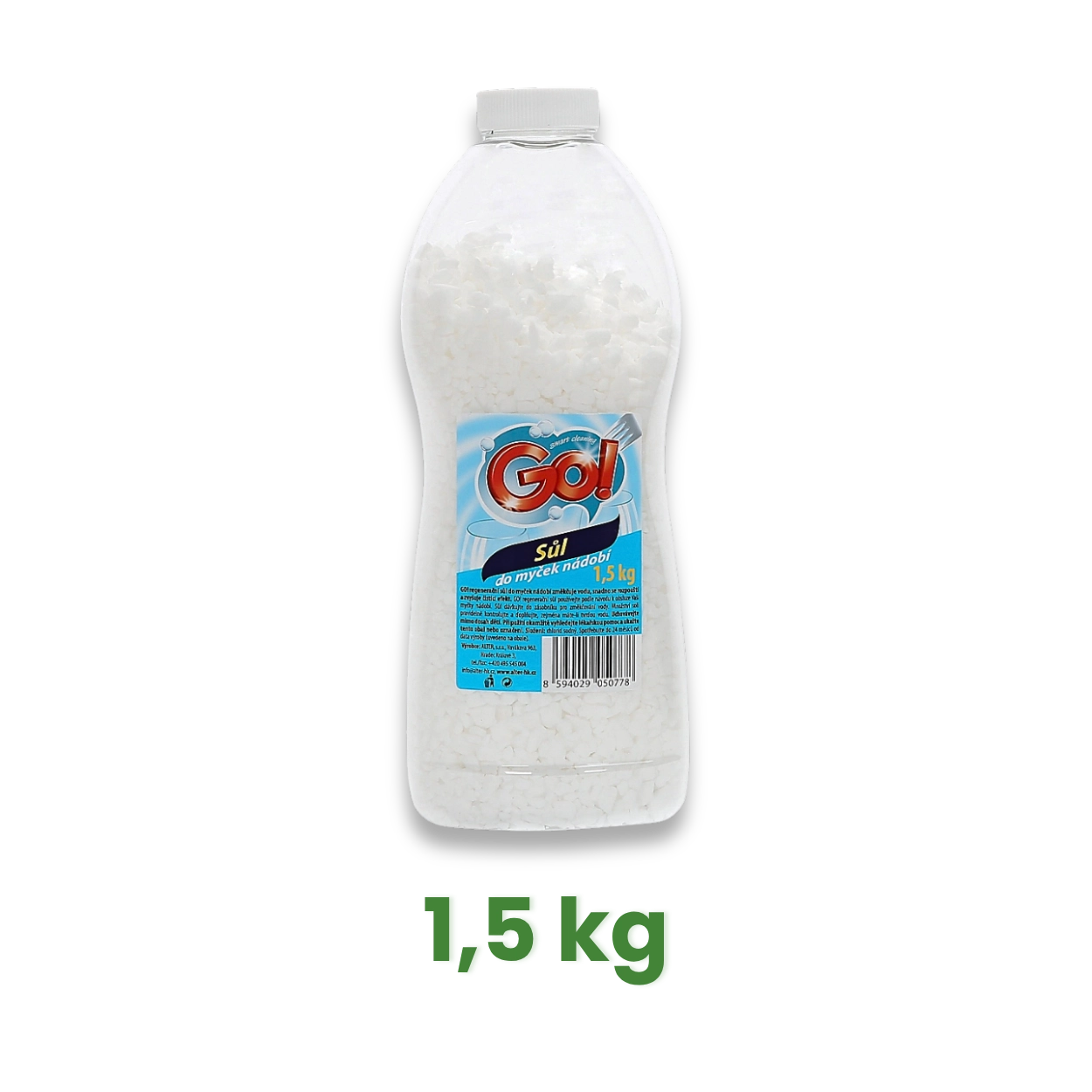 Regenerační sůl do myček 1,5 kg GO! [1 ks]