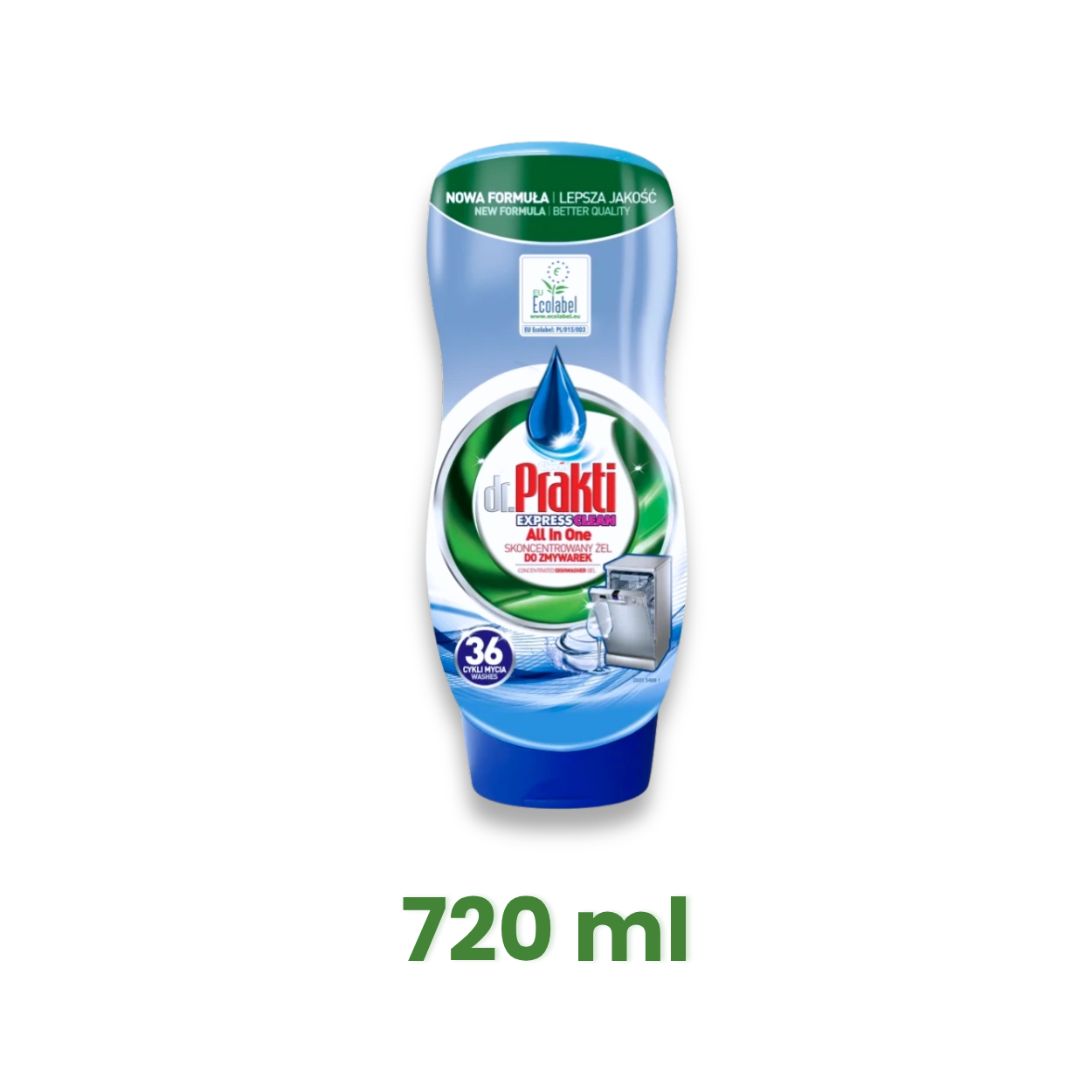 Koncentrovaný gel do myčky 720 ml DR PRAKTI [1 ks]