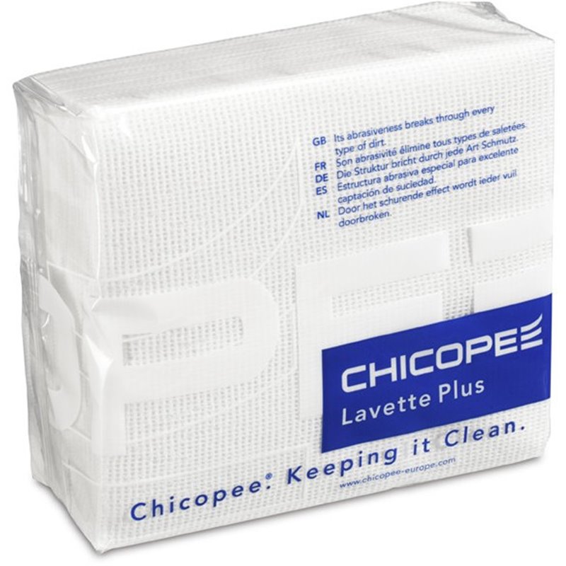 CHICOPEE lavette plus utěrka Bílá 25 ks (74536)