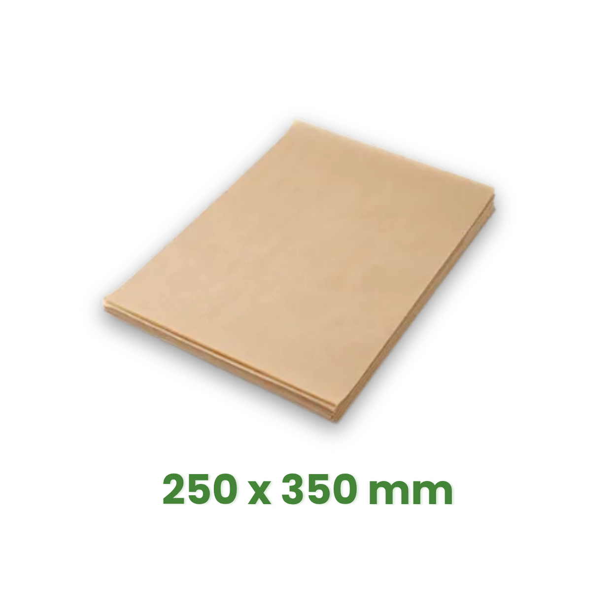Nepromastitelný papír 250 x 350 mm, hnědý EXTRA [500 ks]