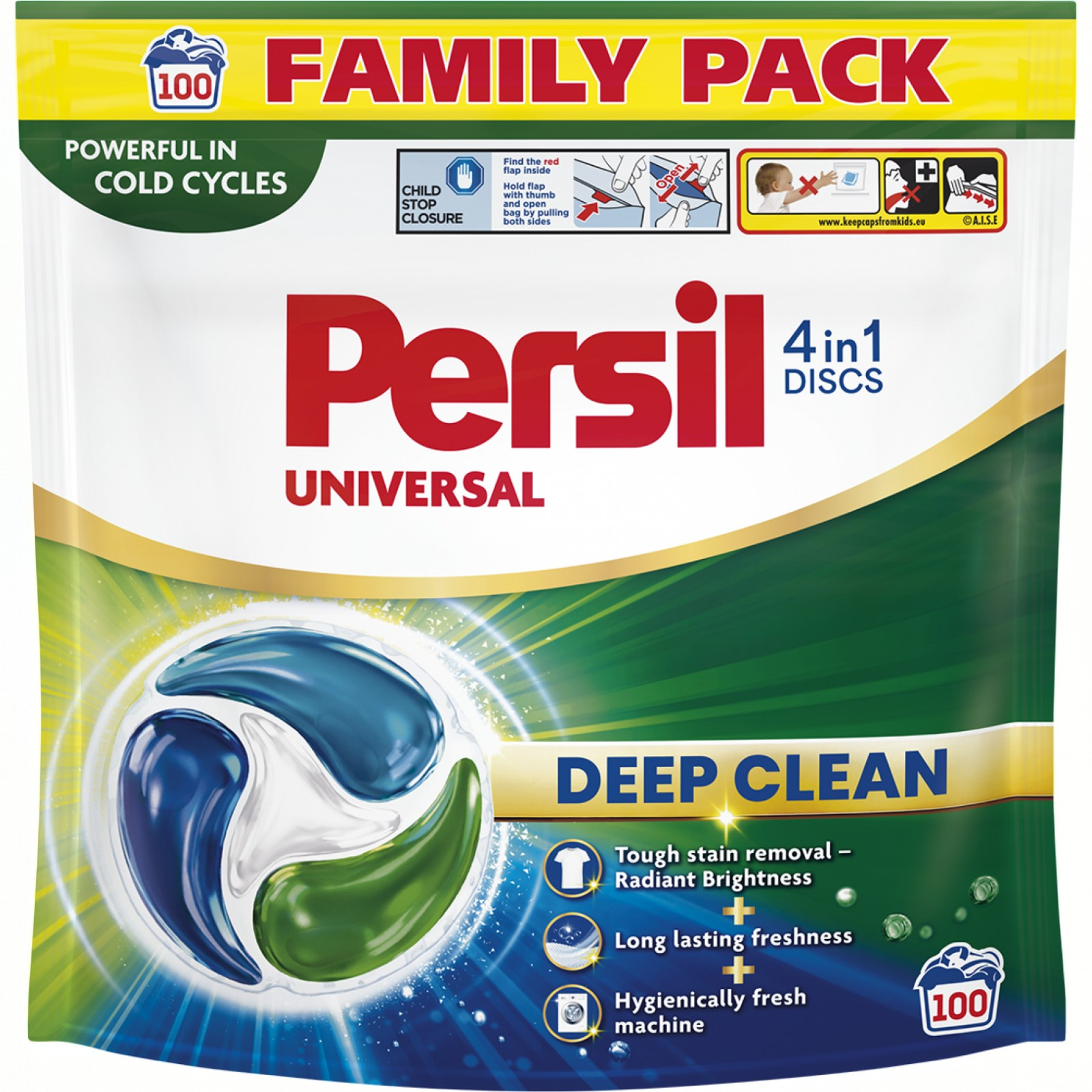 PERSIL prací tablety 4v1Universal 100 ks